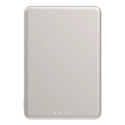 2. Xiaomi Super Slim Magnetic Power Bank 5000 Lithium-Ion (Li-Ion) 5000 mAh Wireless Charging Sand
