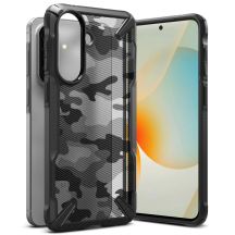 Ringke Fusion X Case for Samsung Galaxy A57 5G - Black and Gray
