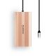 2. Orico XDR 12-in-1 USB-C Docking Station USB-A USB-C HDMI 4K VGA RJ45 Gigabit PD 100W SD and microSD Card Reader - Rose Gold