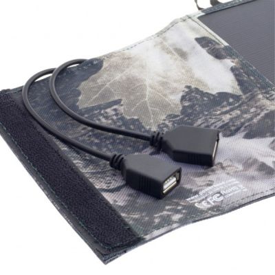 4. PowerNeed ES-5 Solar Panel - 18W Moro Solar Charger