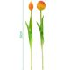 5. BOUQUET OF 5 ORANGE PEONY TULIPS 39 CM LIFE-LIKE SPRING DECORATION
