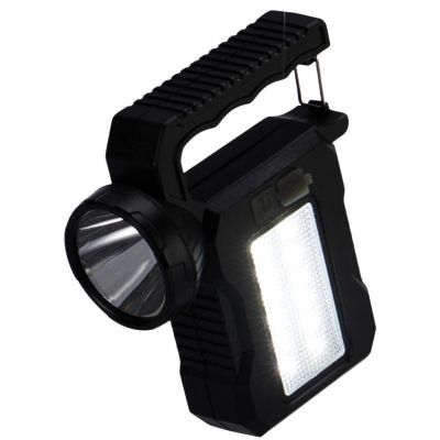 6. Flashlight Camping Lamp USB Charging and Solar Redcliffs