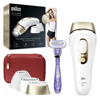 19. Braun Silk Expert Pro 5 IPL Laser Hair Removal Device
