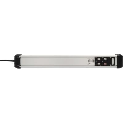 10. Brennenstuhl 1391030000 3 m power strip 10 x network sockets Indoor Black, Silver
