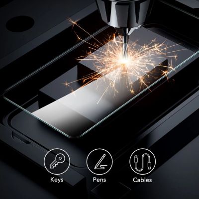 8. ESR Tempered Glass 2-pack for Samsung Galaxy S25 Ultra - transparent