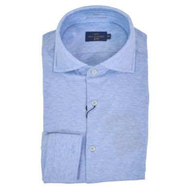 3. Paul&Shark Men's Light Denim Jersey Shirt - Model 26413146CF (sizes)