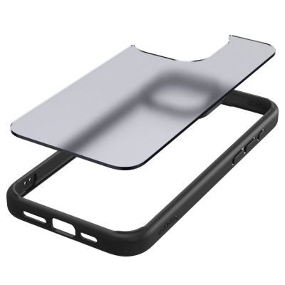 2. Spigen Ultra Hybrid iPhone 15 Pro Case - Clear Black