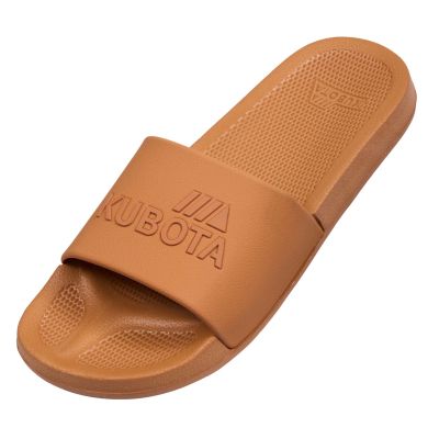 Basic plain camel pool flip-flops KUBKBB-SS24-03-21