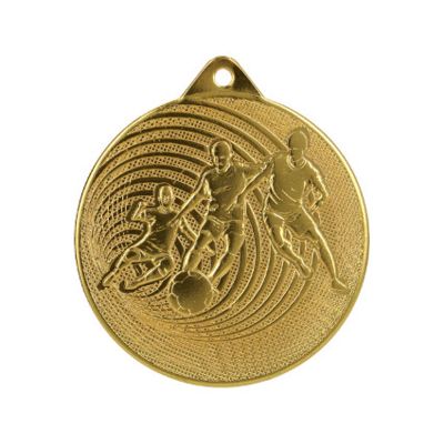 4. METAL MEDAL FOOTBALL FI 70 MMC3070 - GOLD