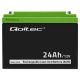 4. Qoltec AGM battery | 12V | 24Ah | max 360A