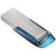 2. SANDISK DRIVE USB 3.0 ULTRA FLAIR 64GB BLUE 150MB/s