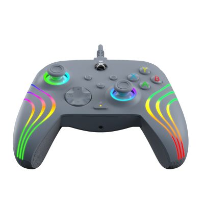 12. PDP Afterglow Wave Gray USB Gamepad Analog/Digital PC, Xbox One, Xbox Series S, Xbox Series X