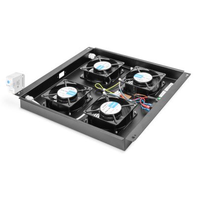 22. Roof fan for server cabinet Digitus DN-19 FAN-4-BN (for Unique & Varioflex-N and Dynamic Basic)