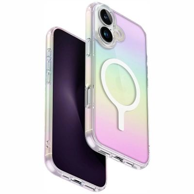 Uniq Iridescia Magclick Charging Case for iPhone 16 - Multicolor