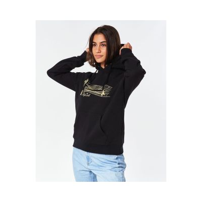 8. RIP CURL Playabella Script Hood - black