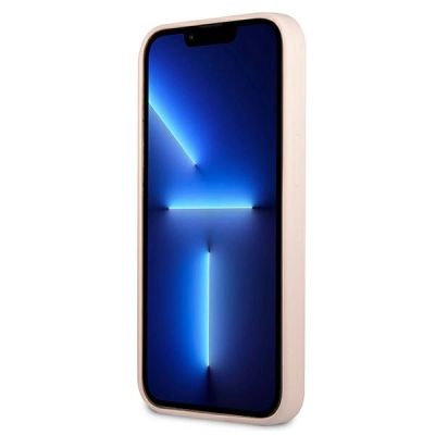 5. Guess GUHCP13MSLTGP iPhone 13 6.1" pink/pink hardcase Silicone Triangle
