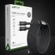 10. Acefast C4-03 Black USB-C - USB-C PD QC cable 100W 5A 480Mb/s 2m - black