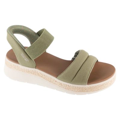 Skechers Slip-Ins: BOBS Sun Ray 114413-OLV Green Size 36