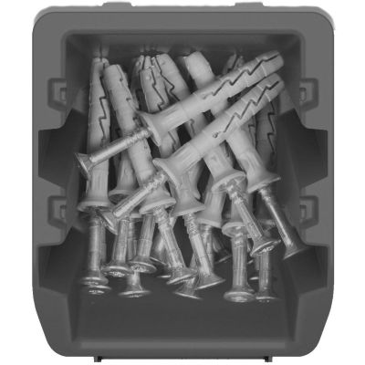 10. BINEER SHORT WORKSHOP BIN SET 10 PCS BLACK KISTENBERG