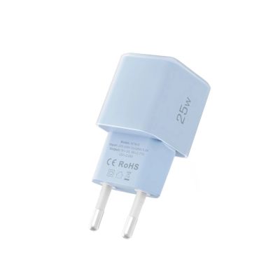 4. Tech-Protect NCM25 USB-C PD 25W Wall Charger - Blue