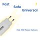 4. CLUB3D CAC-3020 Mobile Charger Smartphone, Universal White AC Fast Charging Internal