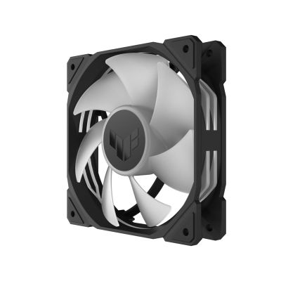6. ASUS TUF GAMING TR120 ARGB 3IN1 Black Computer Case Air Cooler 12 cm Black