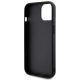 7. Guess Quilted Metal Logo case for iPhone 15 - black