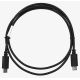 Lanberg CA-CMCM-10CU-0010-BK cable (USB Type-C - USB Type-C; 1m; black)