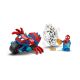 4. LEGO Marvel Spiderman 11206 Spidey on a Motorcycle vs. Rhino