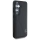 4. Mercedes Leather Curved Stitches Case for Samsung Galaxy S25 - Black