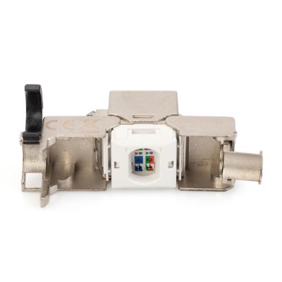 36. Digitus Keystone Module CAT 6A, Shielded with Smart Cable Manager, Kit (24 pcs)