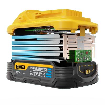 9. DeWALT DCBP518 5.0Ah PowerStack 18V Li-Ion Battery