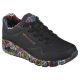 4. Skechers women's shoes UNO LOVING LOVE 155506 BBK