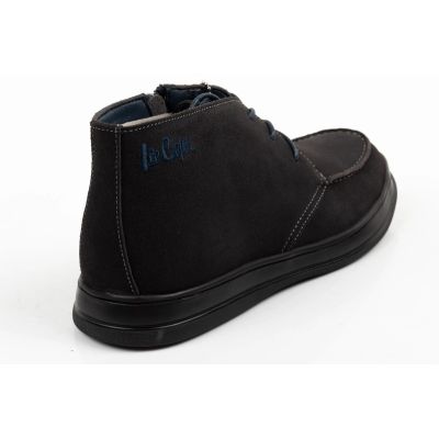 3. Lee Cooper men's shoes elegant leather ankle boots with zipper