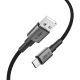 2. Tech-Protect UltraBoost DNA USB-A / USB-C Cable 15W/3A 100cm - Gray
