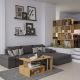 5. FIESTA 4P bookcase 59.5x30xH140 artisan