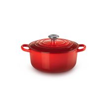Le Creuset Signature Roaster Round 22cm Cherry