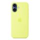 4. Apple iPhone 17 Silicone Case with MagSafe - Neon Yellow