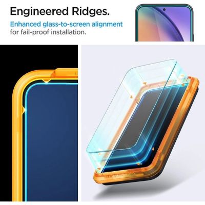 7. Spigen ALM Glas.tR tempered glass for Samsung Galaxy A54 5G - 2 pcs.