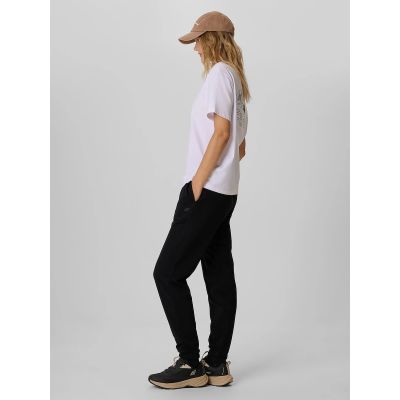 3. Women's jogger sweatpants 4F 4FRAW26TTROF2104-20S