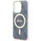 6. Guess IML 4G MagSafe case for iPhone 15 Pro - blue