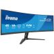 9. iiyama G-MASTER 45"LCD Curved Bus. UWQHD Computer Monitor 114.3 cm (45") 5120 x 1440 px Dual QHD LED Black