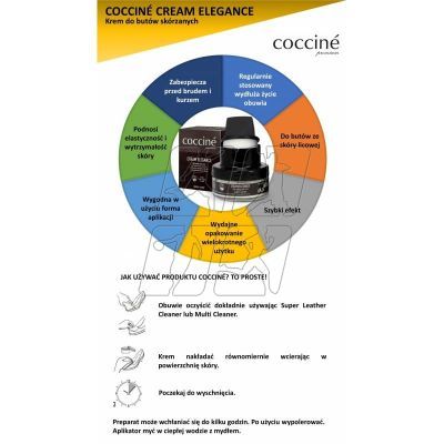 4. Coccine preparation colorless cream for grain leather DA0241