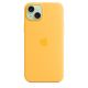 5. Apple Silicone Case with MagSafe Sunshine, for iPhone 15 Plus, MWNF3ZM/A