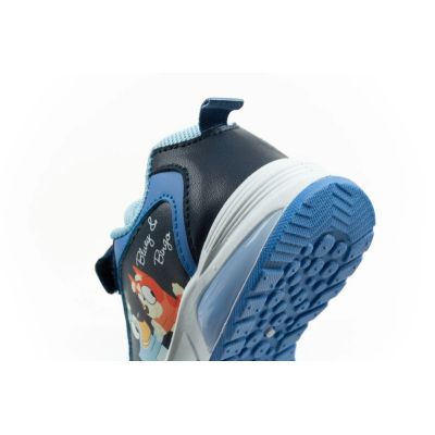 7. Leomil children's sports shoes Bluey sneakers light with velcro LED
