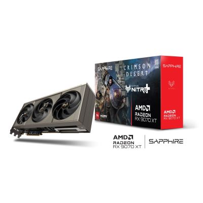 16. graphics card SAPPHIRE NITRO+ RX 9070 XT OC 16G C DES