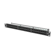 Patch panel Lanberg PPU5-1048-B (1U; 19"; cat. 5e; 48xRJ-45)