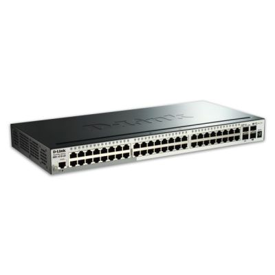 2. D-Link DGS-1510-52X Managed L3 Gigabit Ethernet Switch (10/100/1000) 1U Black