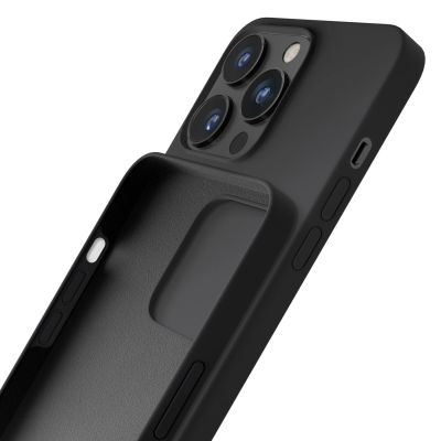 11. 3mk Silicone Case for iPhone 16 Pro - Black