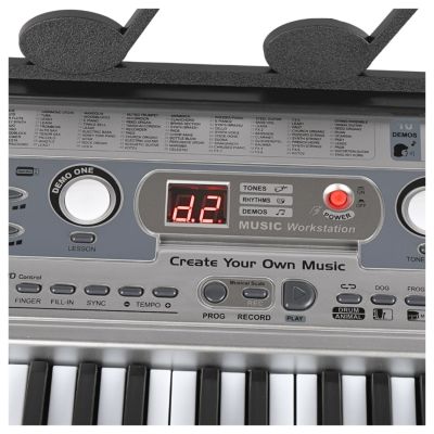 9. SUPRIMO 824 USB - keyboard with microphone for learning to play, designed for children